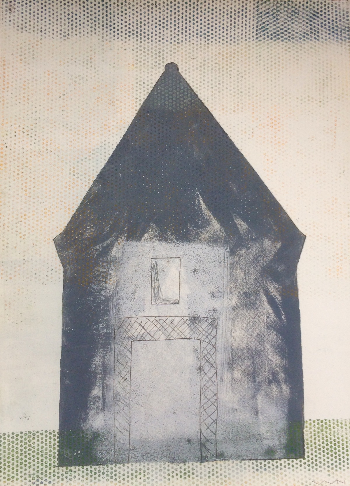 WNota chapel 21 jan 2019  48 x 64 cm